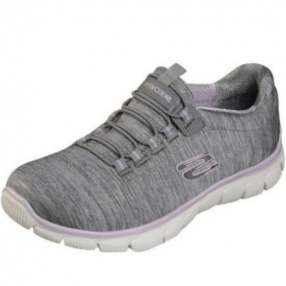 Skechers Empire grau Sneaker in grau mel.
