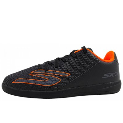 Skechers Jr. Youth IC Fußballschuh in black/orange BKOR