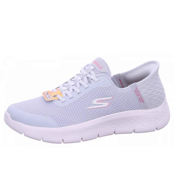 Skechers Go Walk Flex Sneaker in GYPK blue