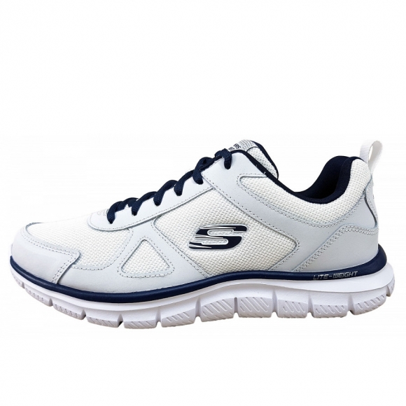 Skechers Track Sneaker in WNV white
