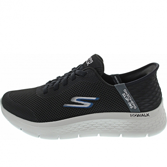 Skechers Slip-Ins:Go Walk Flex Han Slipper in BKGY