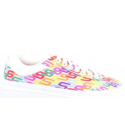 Skechers High Status white mutli Sneaker in Weiß