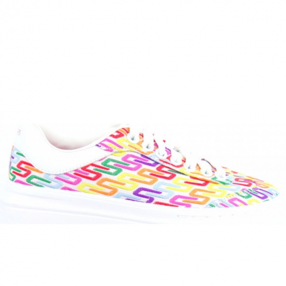 Skechers High Status white mutli Sneaker in Weiß