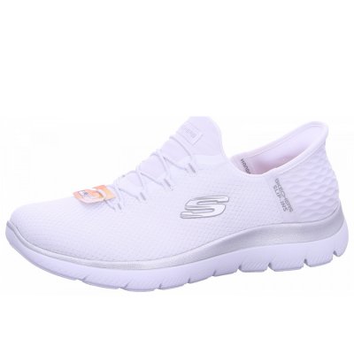 Skechers Summits Slipper in WSL white