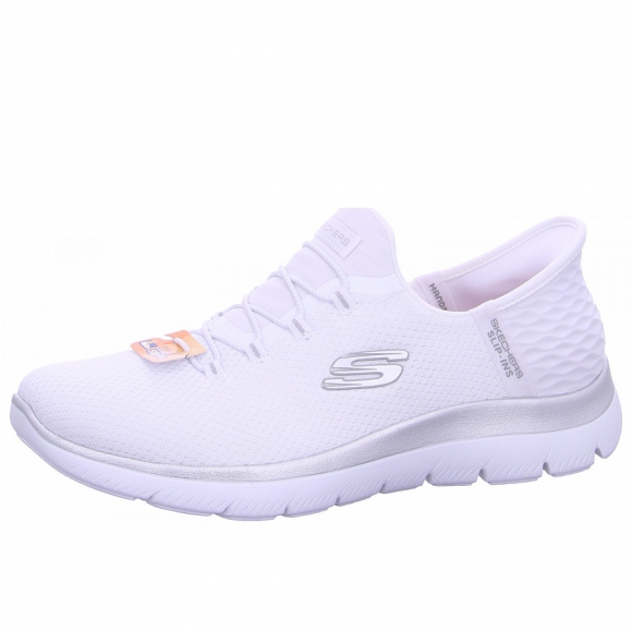 Skechers Summits Slipper in WSL white