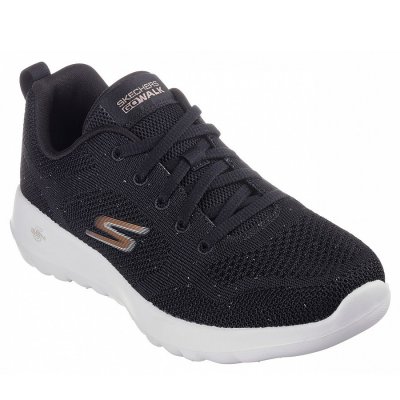 Skechers Sneaker in black white gold
