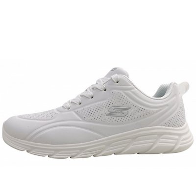 Skechers Bobs B Flex Lo sportlicher Schnürer in White WHT