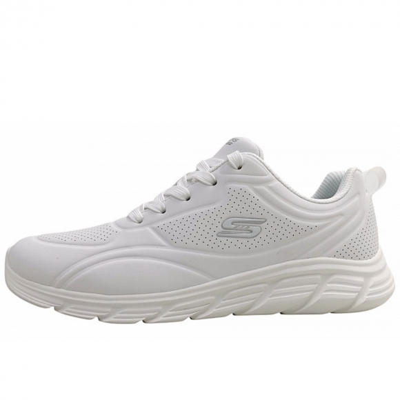 Skechers Bobs B Flex Lo sportlicher Schnürer in White WHT