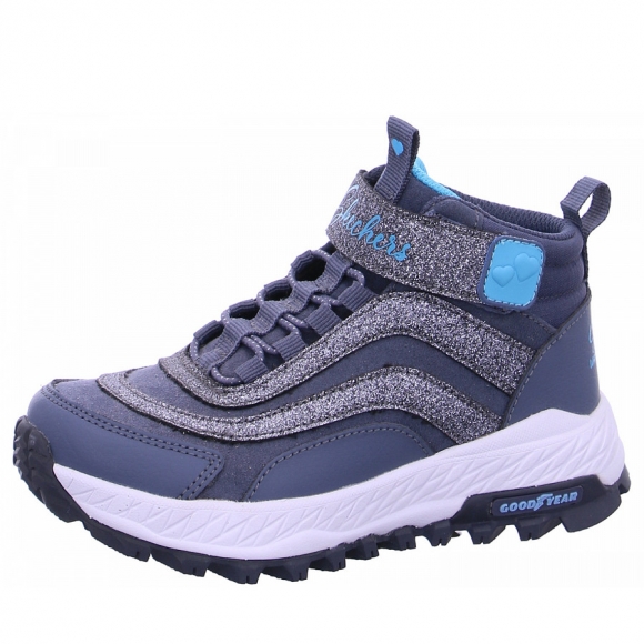 Skechers Fuse Tread Klettschuh in SLT slate