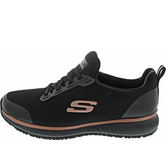 Skechers Squad SR Slipper in BKRG