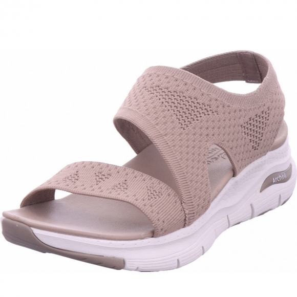 Skechers Sandalette in braun