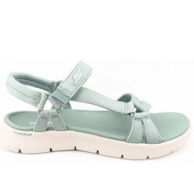 Skechers Go Walk Flex Sandale sage Sandale in Grün