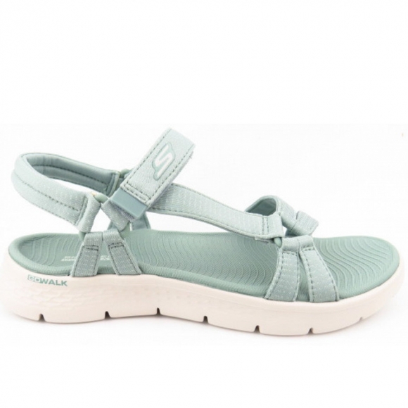Skechers Go Walk Flex Sandale sage Sandale in Grün