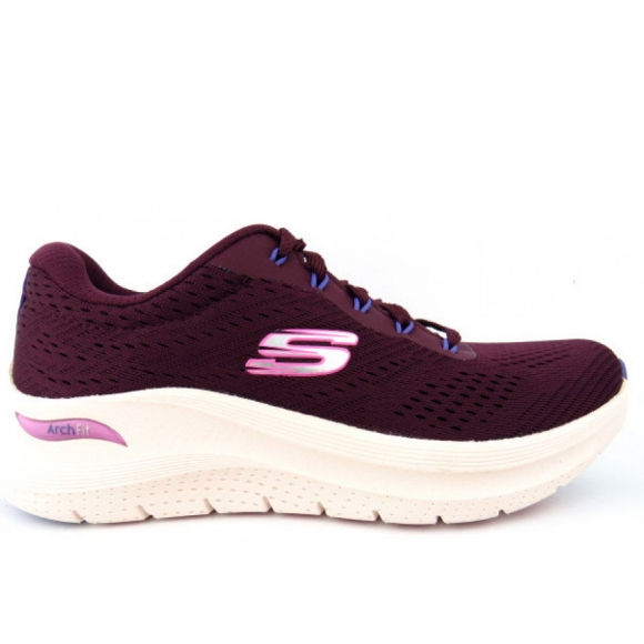 Skechers BIG LEAGUE plum sportlicher Schnürer in Violett