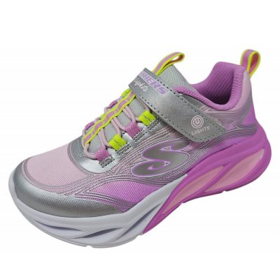 Skechers Cosmic Glow Blinker Sportschuh in silver