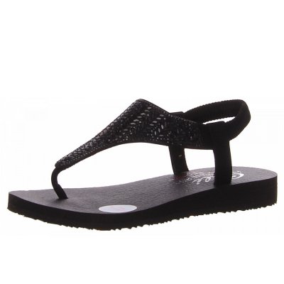 Skechers Sandalette in schwarz