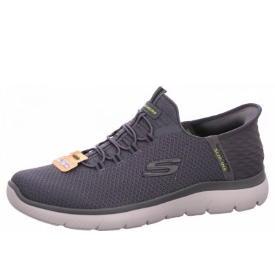 Skechers Summits Sneaker in CHAR charcoal
