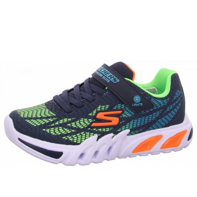 Skechers Flow Glow Klettschuh in NVMT navy