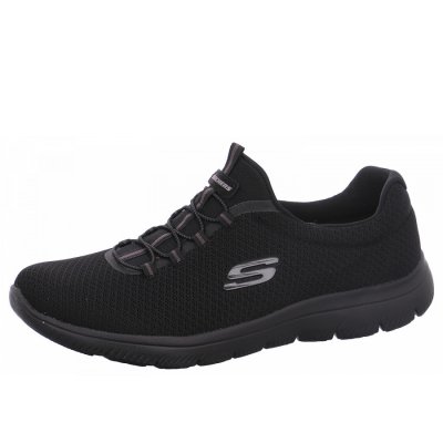 Skechers Arch fit comfy wave sportlicher Schnürer in black