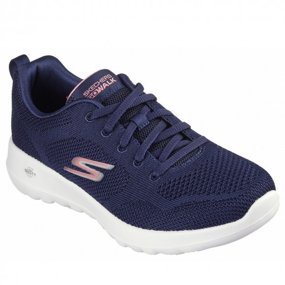 Skechers GO Walk Sneaker in navy pink