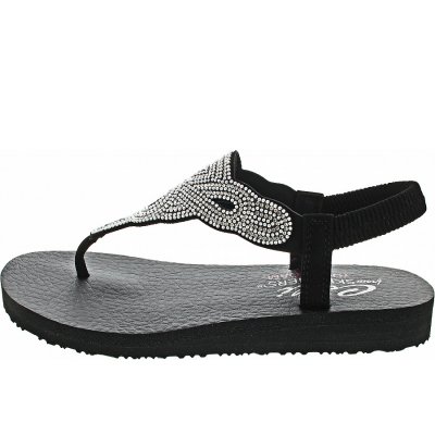 Skechers Meditation-Pearl Perfecti Sandale in BLK
