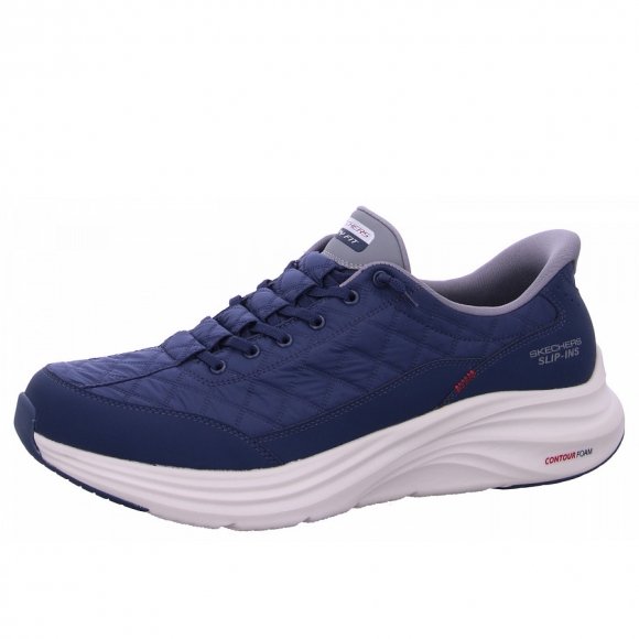 Skechers Cozy Fit Sneaker in NVGY navy