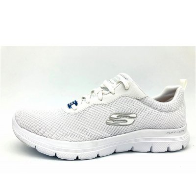 Skechers flex appeal 4.0 - brilliant vi Schnürschuhe in weiß
