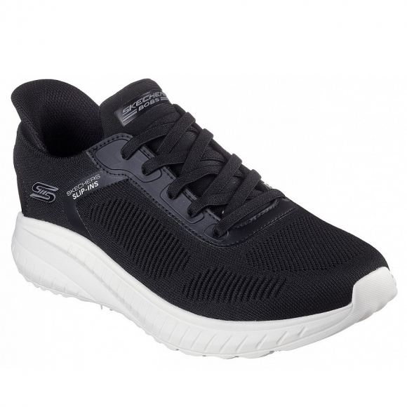 Skechers Bobs Squad Chaos Slip In Sportschuh in black white
