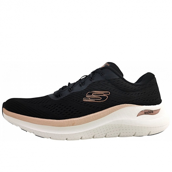 Skechers Arch Fit 2.0 Glow Laufschuh in BKRG Black/rosegold