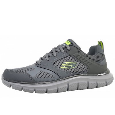 Skechers TRACK-SYNTAC Laufschuh in Char- Charcoal
