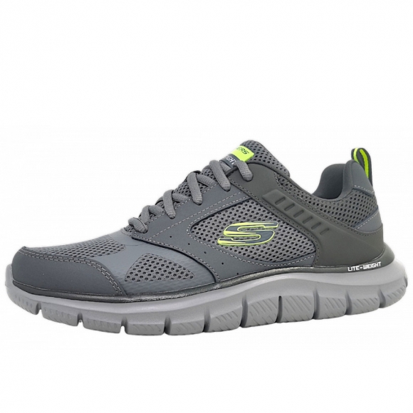 Skechers TRACK-SYNTAC Laufschuh in Char- Charcoal