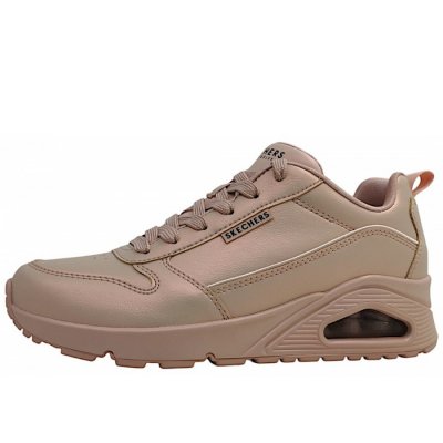 Skechers Uno-Galactic Gal sportlicher Schnürer in light pink LTPK
