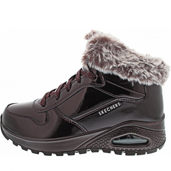 Skechers Uno Rugged Schnürstiefelette in BURG