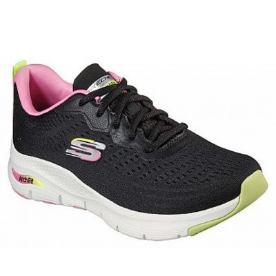 Skechers Arch Fit Infinity cool Sneaker in Schwarz