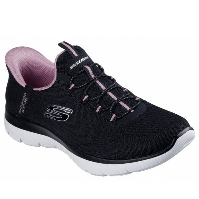 Skechers Summits Slip IN Sportschuh in black mauve