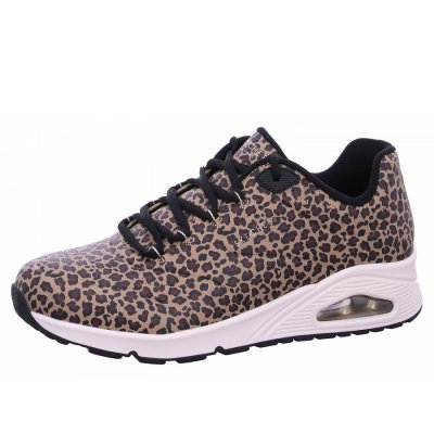 Skechers Uno Kat-Neato Sneaker in LPD brown leopard Skechers Uno Kat-Neato Sneaker in LPD brown leopard