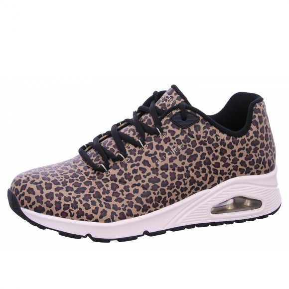 Skechers Uno Kat-Neato Sneaker in LPD brown leopard