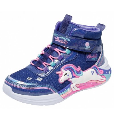 Skechers Klettstiefel in Navy multi
