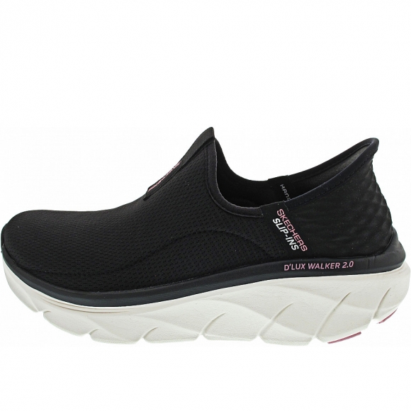 Skechers Slip-Ins: D'Lux Walker Slipper in BKPK