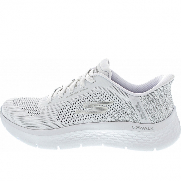 Skechers Slip-Ins: Go Walk Flex Sneaker in WHT