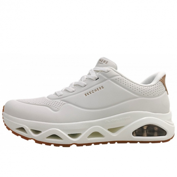Skechers Uno-Step Glide on Air Slipper in white WHT