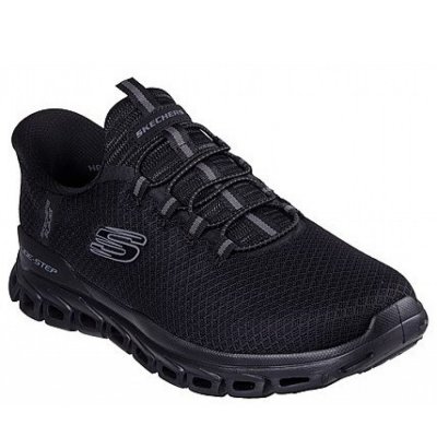 Skechers GLIDE-STEP - NOXUS Slipper in BBK Schwarz