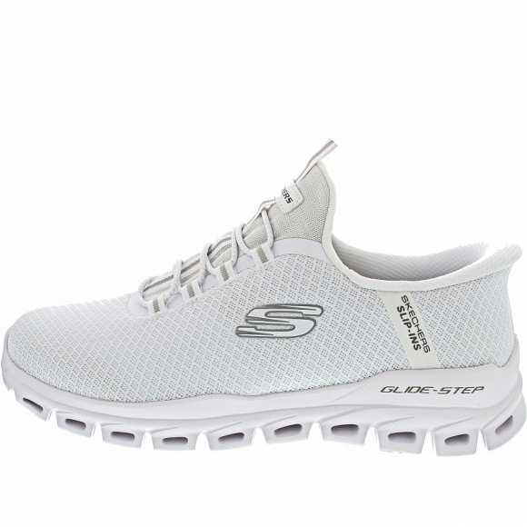 Skechers Slip-Ins:Glide-Step-Noxus Slipper in WHT