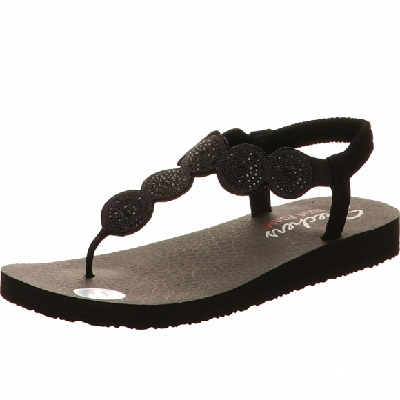Skechers Sandalette in schwarz