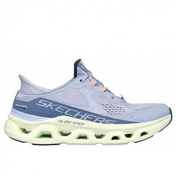 Skechers GLIDE-STEP ALTUS sportlicher Schnürer in BLMT Blau