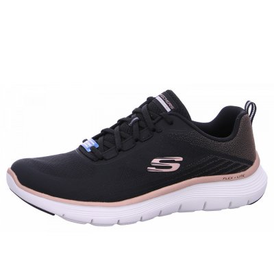 Skechers Flex Appeal 5.0 Sneaker in BKRG black