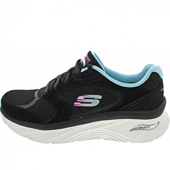Skechers Arch Fit D'Lux Sneaker in BKBL