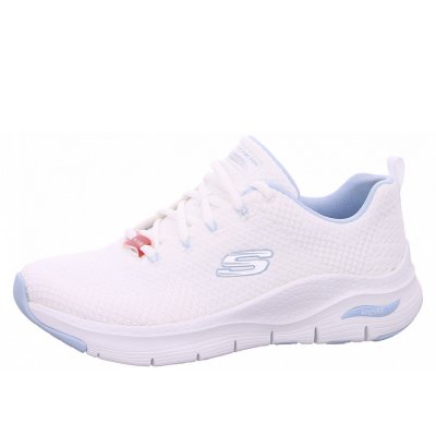 Skechers Arch Fit Glee for All Trainingsschuh in WLB white blue Skechers Arch Fit Glee for All Trainingsschuh in WLB white blue