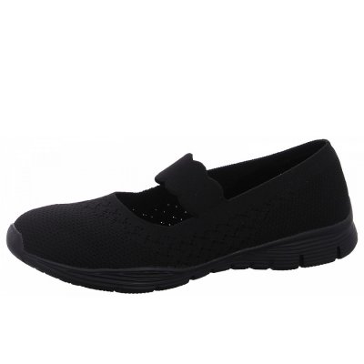 Skechers Seager Ballerina in BBK black
