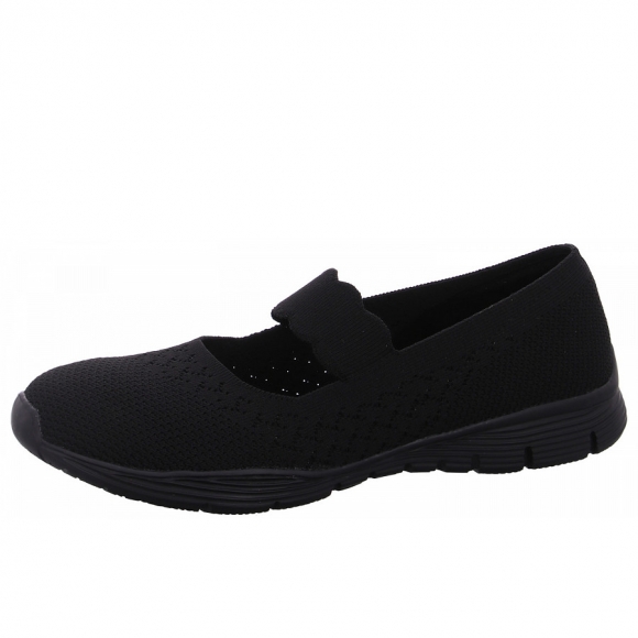 Skechers Seager Ballerina in BBK black